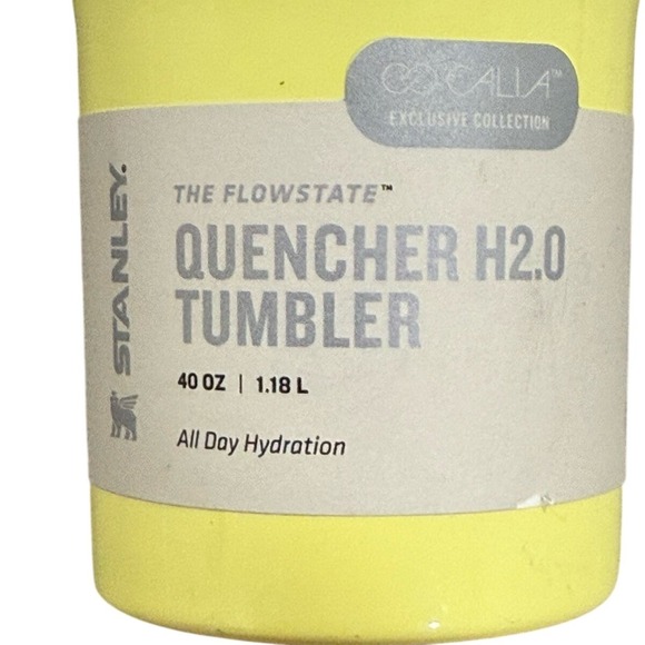 Stanley Calia Quencher H2O 40oz Tumbler Pale Green (Yellow) - Picture 2 of 5